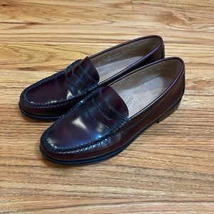 Classic Weejuns G.H. Bass & Co. In an oxblood color